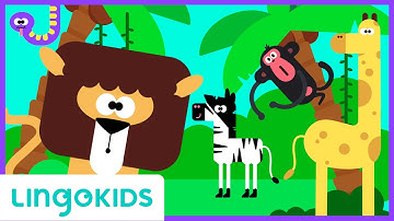 Wild Animals Song 🦒 Safari Chants for Preschoolers | Lingokids Music