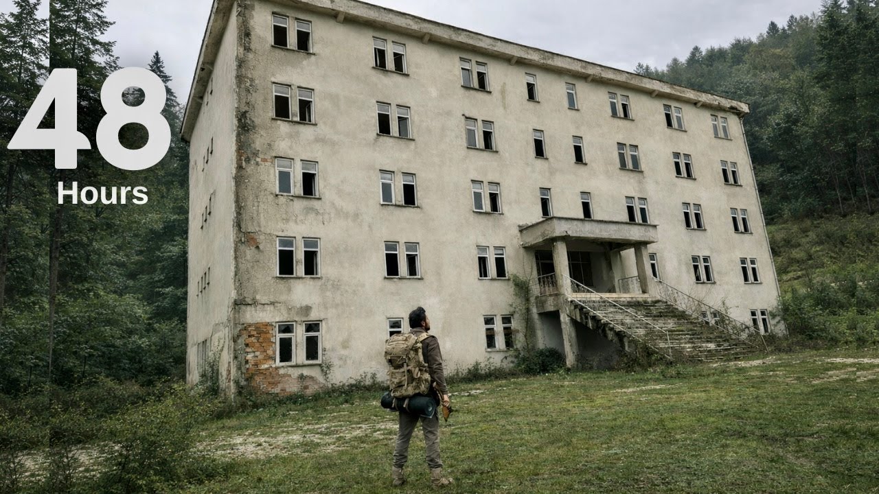 48 Hours of Survival Inside an Abandoned Building
