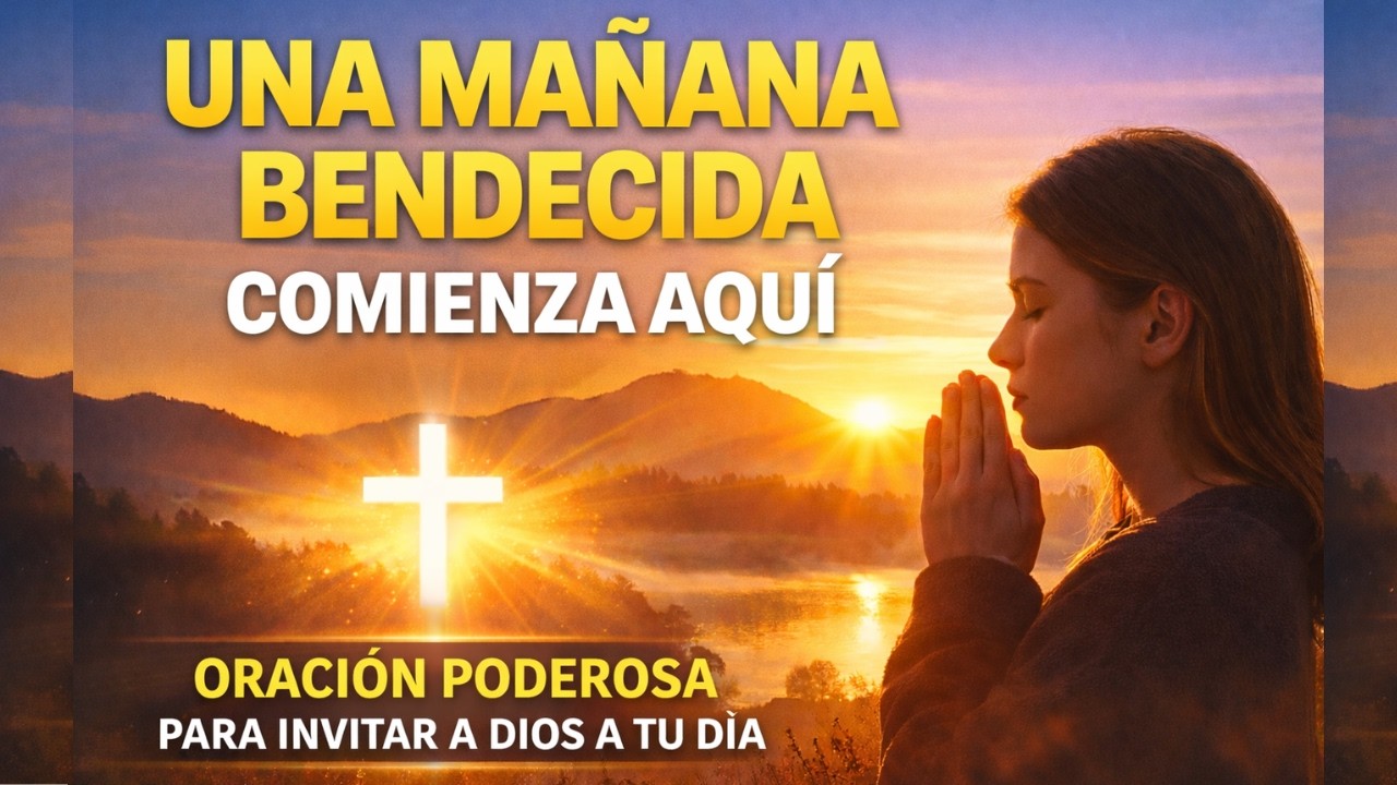 Una Mañana Bendecida Comienza Aquí | Oración Poderosa para Invitar a Dios a Tu Día