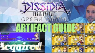 What You Need To Know About Artifacts & Limit Breaking Weapons: Dissidia Final Fantasy: Opera Omnia