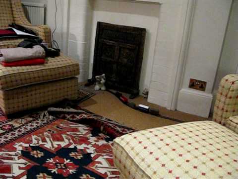 Hornby model train in Pemberton House