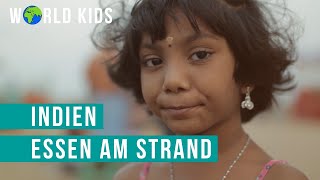 Essen am Strand | Chennai | Indien | WorldKids.tv