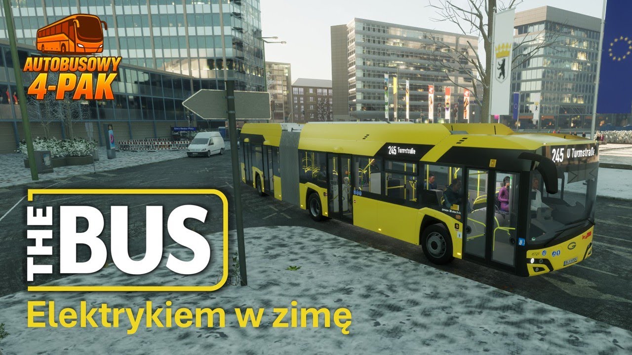 The Bus #5 "Elektrykiem w zimę" | Berlin | Linia 245 | Solaris Urbino 18 electric IV