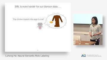 Luheng He: Deep Semantic Role Labeling: What Works and What’s Next