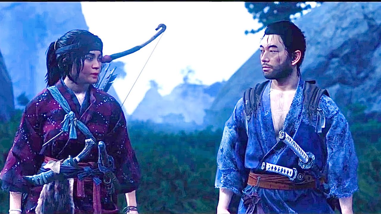 «Призрак Цусимы». Скрытное спасение: Джин и Юна спасают Таку из монгольского плена.