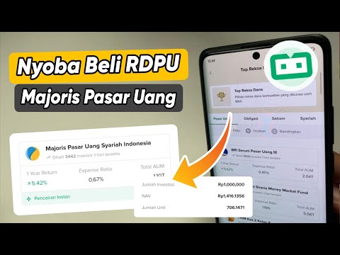 Investasi Reksadana Pasar Uang di BIBIT | Modal 1 JT!