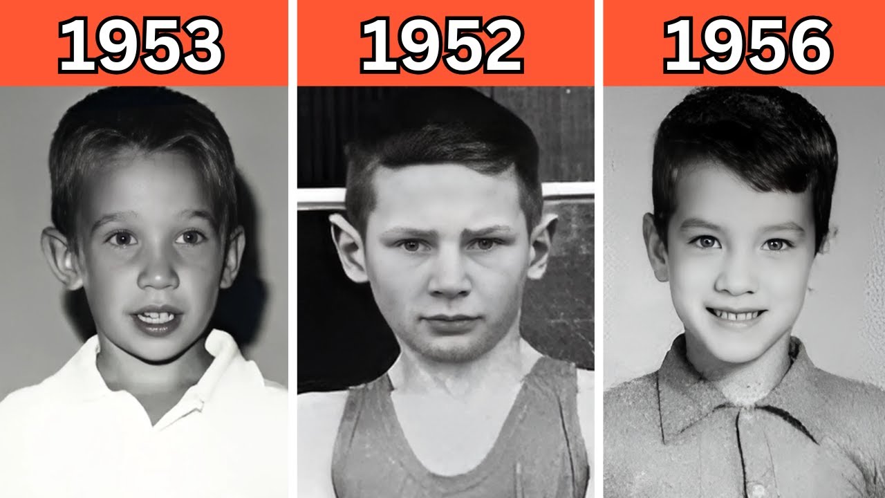 Identify 35 ICONIC ACTORS Born in 50s by their childhood pics