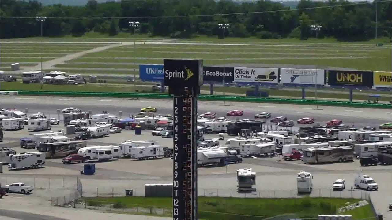 One Lap Of Racing Kentucky Motor Speedway YouTube