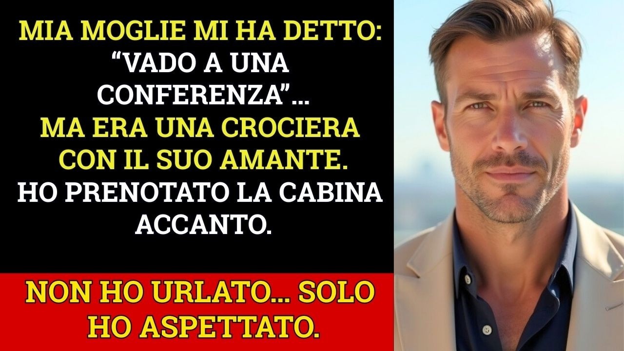 Mia ESPOSA Ha Pianificato Una Crociera Con Il Suo AMANTE — Così Ho Prenotato La Cabina Accanto…