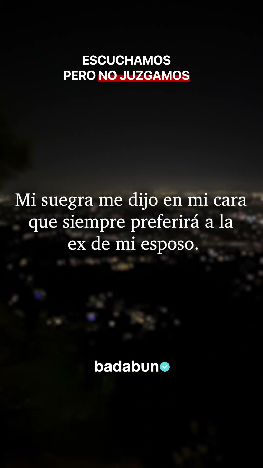 Una verdad que nunca hubiera querido escuchar