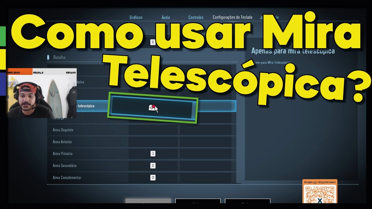 Diego Simoura Ajuda Fallen com MIRA Telescópica Super People 