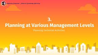 Planning Technical Activities 2/3
