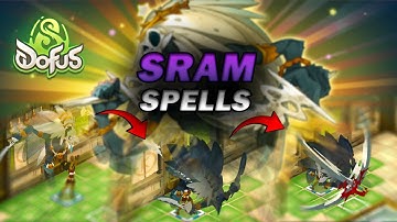 All Sram Spell Animations in Dofus Unity