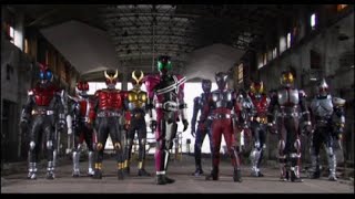 All Heisei Kamen Rider Phase 1 First Opening