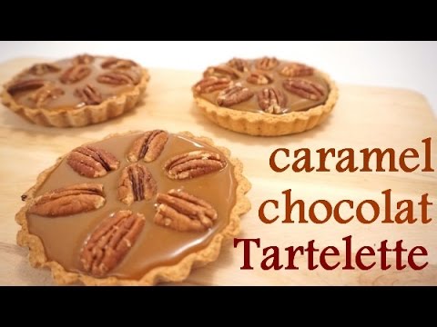 Tartelettes caramel chocolat avec Cake Mabrouk - La Fée Biscotte