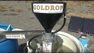 GOLDROP, the Magnet Sluice, SpinItOff and Gold Claw pan make a great team for gold recovery!