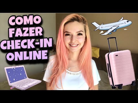 Vídeo: Como Fazer O Check-in Para Um Voo