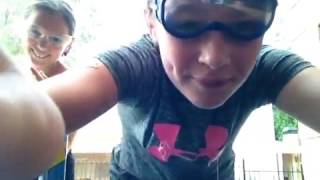 Silly string fight with payten