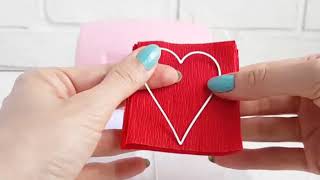 How make crepe paper flower DIY with cutting dies
