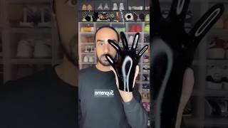 Food Asmr Eating A Hand Gummy And All Black Snacks Masmr