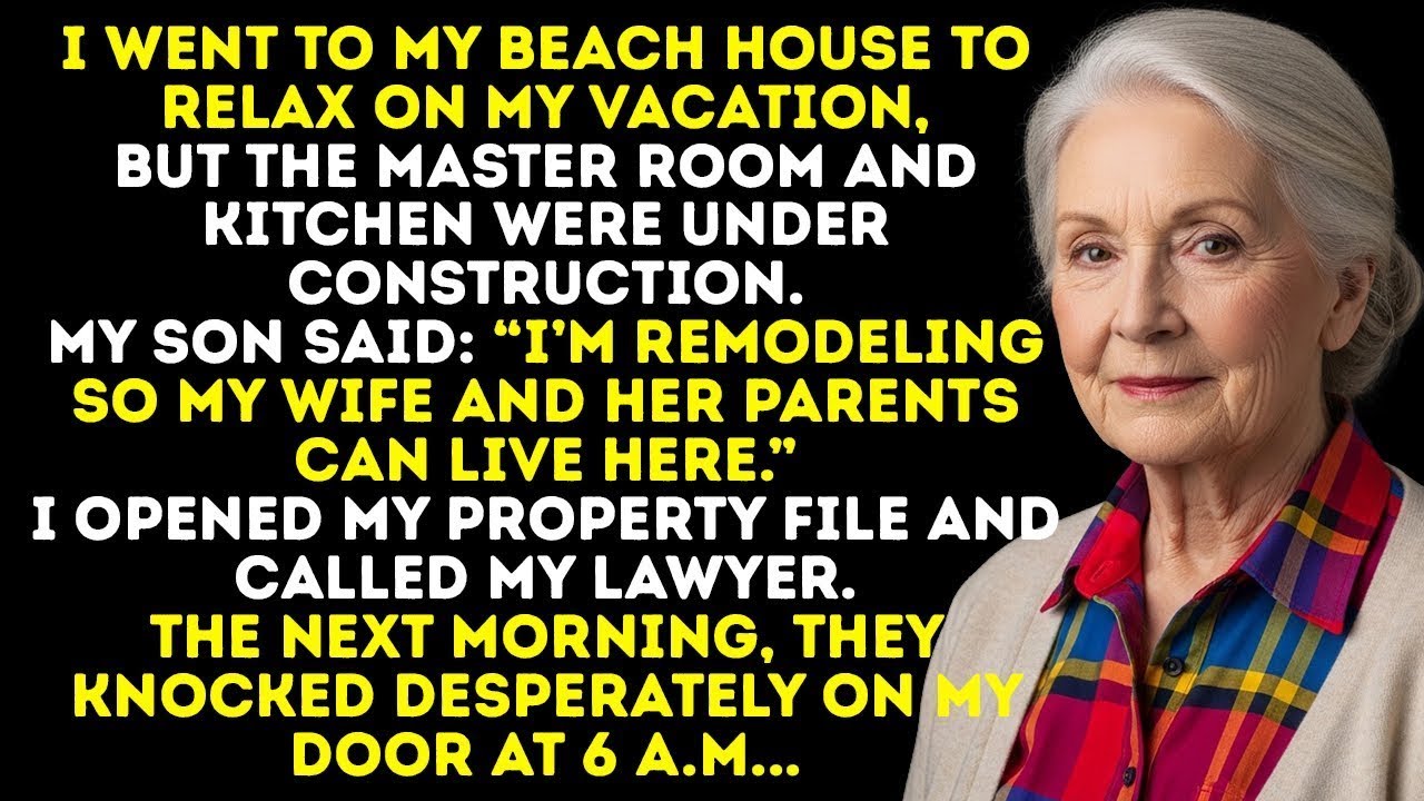 I Went To My Beach House To Relax, But The Bedrooms And Kitchen Were Under Construction…