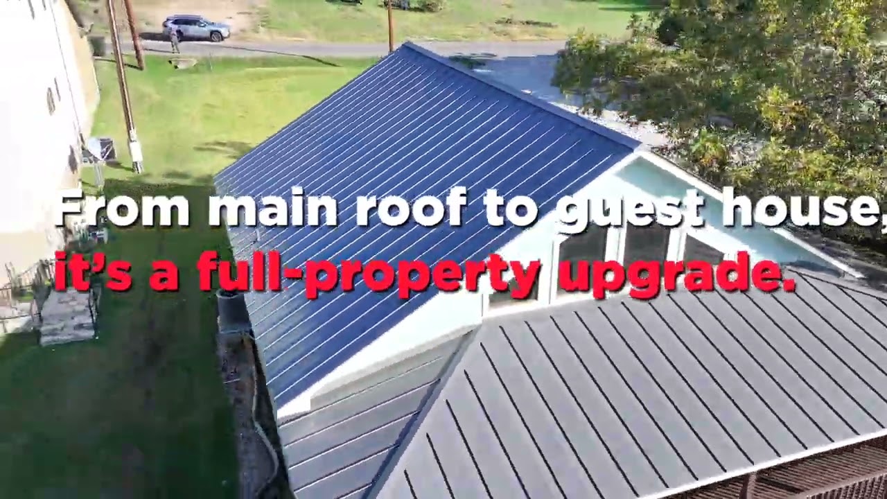 Standing Seam Metal Roof in Kingsland, TX
