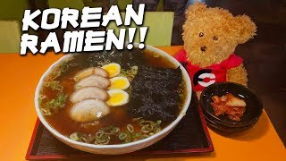 Massive Korean Ramen Challenge in Seoul, South Korea!!