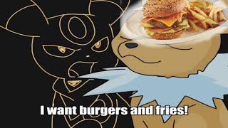 I Want Burger Fries Pmd Meme