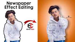 Newspaper Effect Photo Edit | Best PicsArt Photo Editing New Style | Insta Trending Edit [Hindi]2020 screenshot 2