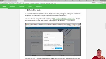 Angular with Firebase part 59 of 70 - Deploy to firebase part 2