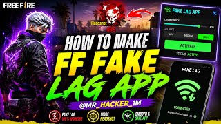 🔥 How To Make FF Fake Lag App | Free Fire Fake Lag App Kaise Banaye ⚡ | @MR_HACKER_1M screenshot 5