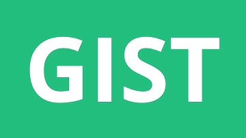 How To Pronounce Gist - Pronunciation Academy