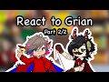 Hermits react to grian  22  grumbo  evelyn jacobs 