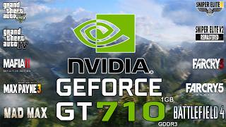 GT 710 1GB + i7 3770 😬 | 10 Games Tested | Playable or Not?