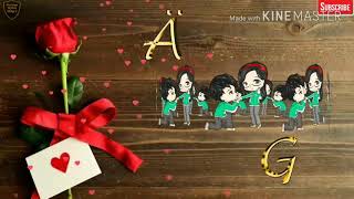 A And G Letter Whatsaap Status