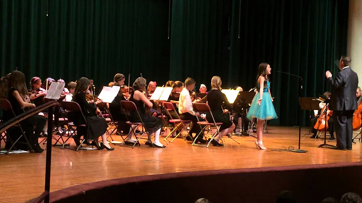 Temecula Strings Children's Orchestra Spring 2014 concert Let It Go Frozen