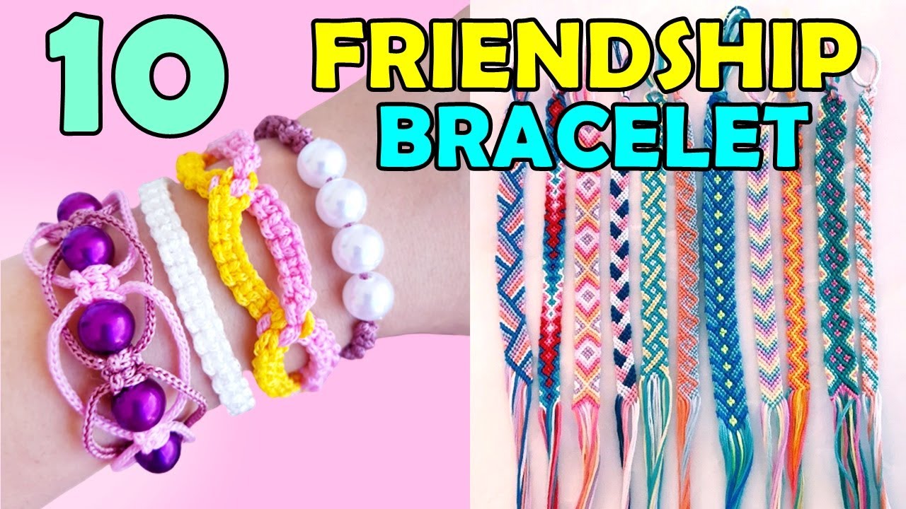 16 DIY Friendship Bracelet Ideas - How to Make Friendship Bracelets