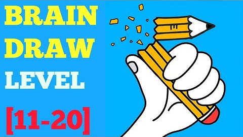 Brain Draw level 11 12 13 14 15 16 17 18 19 20 solution or walkthrough