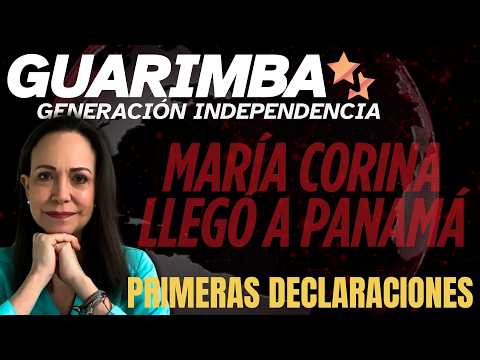 Maria Corina Machado has arrived in Panama and we await her with the media outlet Chamos Noticias...