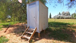 Our First Wheelie Bin Compost Toilet! Does it Work?