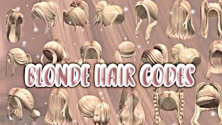 Aesthetic Blonde Hair Codes for Berry Avenue, Bloxburg & Brookhaven Pt. 2 | Roblox & Bloxburg