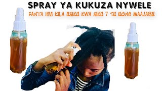 TUMIA SPRAY HII KWA SIKU 14 TU UONE MAAJABU #kuzanywele