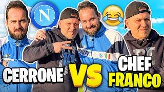 ⚽️ CHEF FRANCO vs CERRONE sul CAMPO da CALCIO!! 1 vs 1 FOOTBALL CHALLENGE!