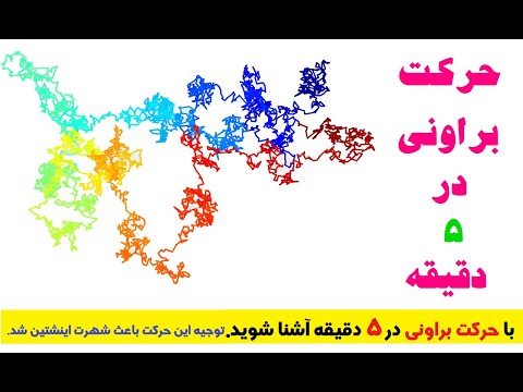 آشنایی با حرکت براونی در 5 دقیقه - حرکتی که اولین بار اینشتین آن را توجیه کرد و به شهرت رسید.