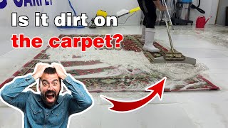 Extremely dirty carpet cleaning | Satisfying rug washing