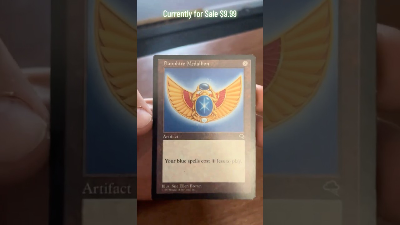 1997 Magic The Gathering: Sapphire Medallion