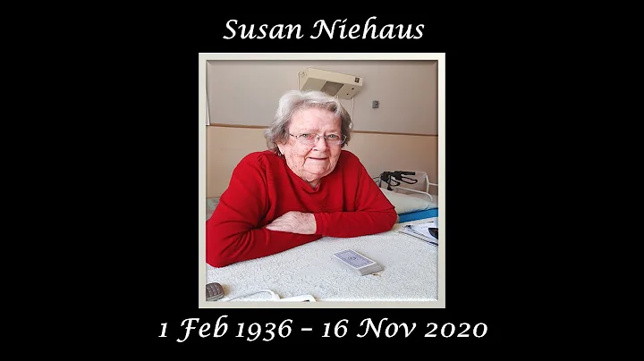 NG Kerk Vredendal. Gedenkdiens vir Susan Niehaus.