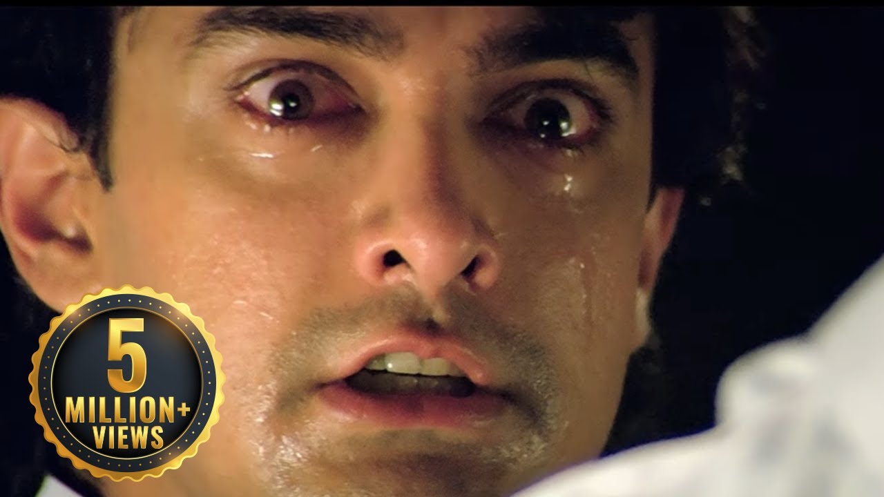 आमिर खान ने उठाया करिश्मा कपूर के बाप पर हाथ | Raja Hindustani Movie Scene