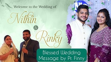 Hindi Christian Wedding message by Pastor Finny Yohannan Malayalam translation