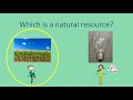 Natural Resources Identification Quiz
